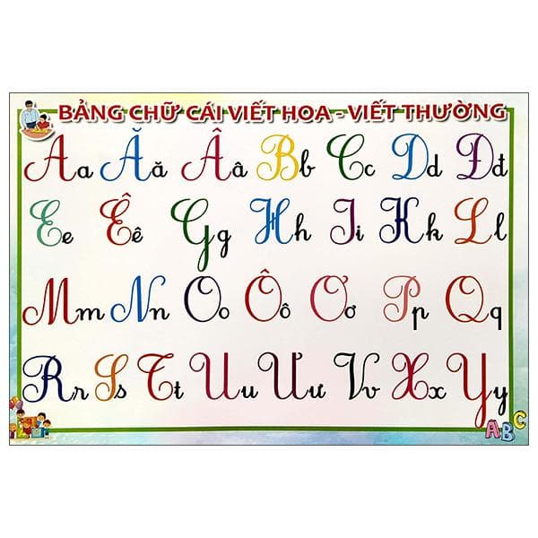 Bảng Chữ Cái Viết Hoa Viết Thường