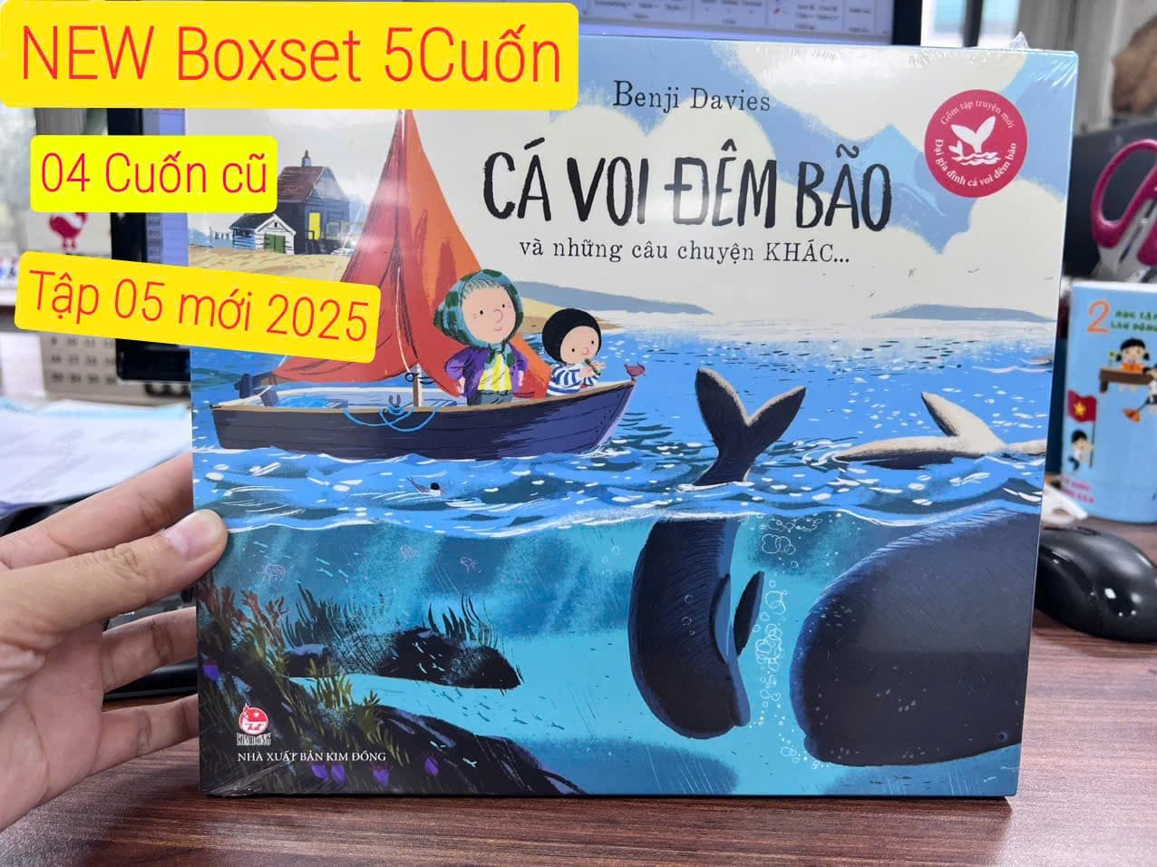 Combo Cá Voi Đêm Bão Và Các Câu Chuyện Khác Trọn Bộ 4 Cuốn