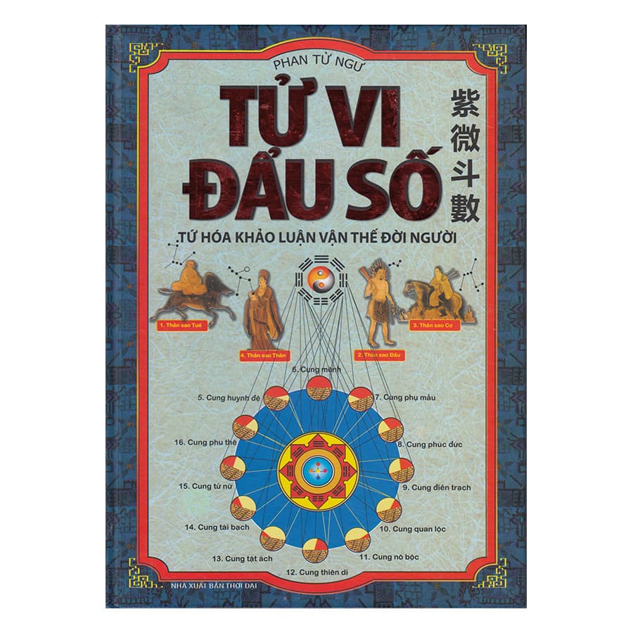 Sách Tử Vi Đẩu Số Tứ Hóa Khảo Luận Vận Thế Đời Người