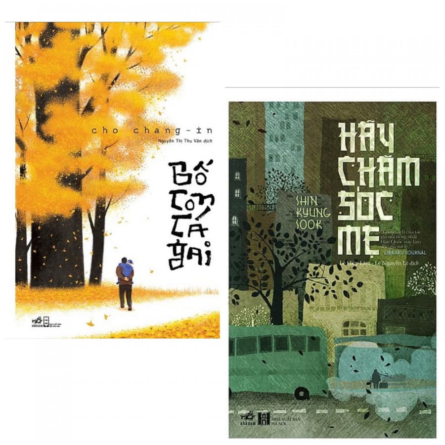 Combo Hãy Chăm Sóc Mẹ Bố Con Cá Gai tặng kèm bookmark AHA