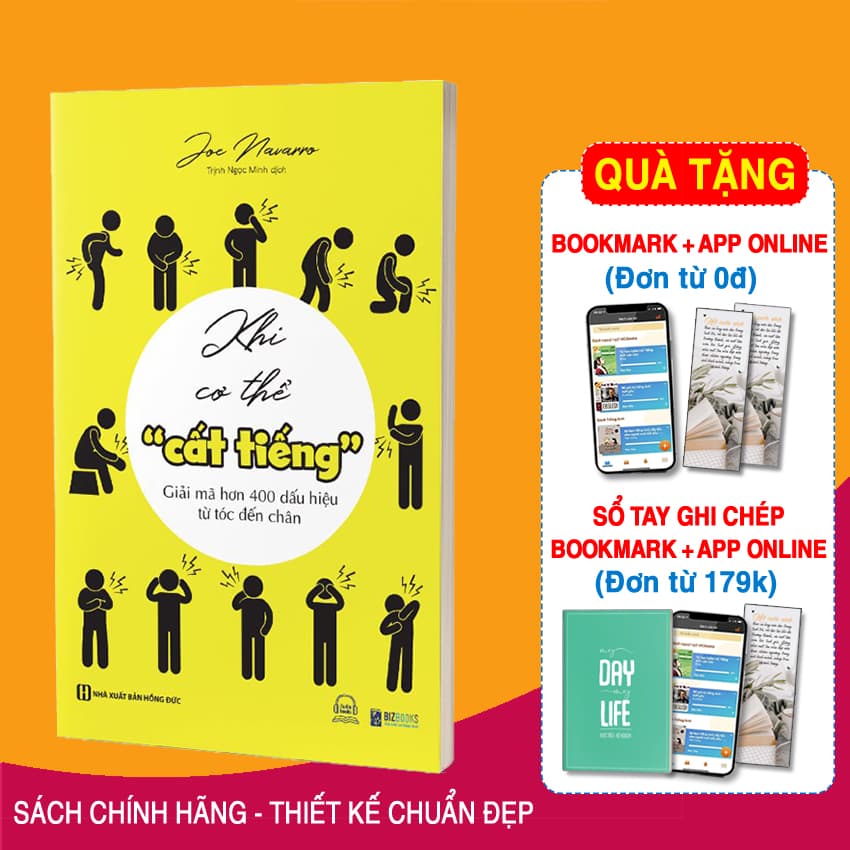 Sách Khi Cơ Thể Cất Tiếng Giải Mã Hơn 400 Dấu Hiệu Từ Tóc Đến Chân