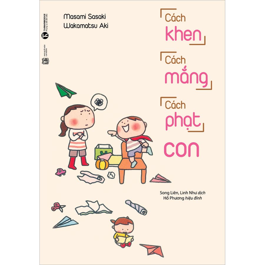 Sách Cách Khen Cách Mắng Cách Phạt Con Tái Bản