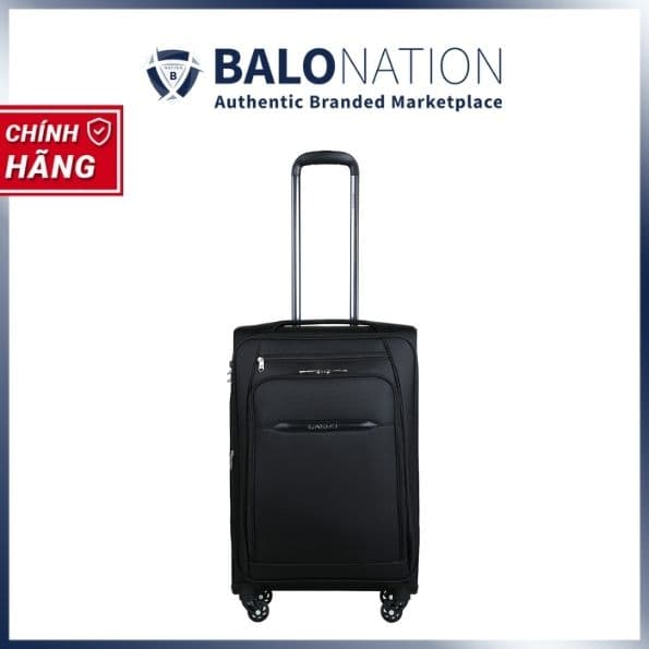 Vali Kéo Vải Du Lịch SAKOS VIVIAN 5 Size S 20inch Xách Tay Cabin Khóa TSA Chống Thấm Trượt Nước Đen