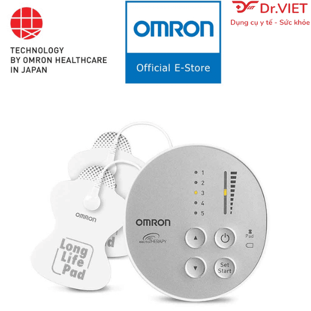 Máy massage xung điện Omron HV F013 Giúp giảm đau cơ và khớp với 5 chế độ massage mọi lúc mọi nơi