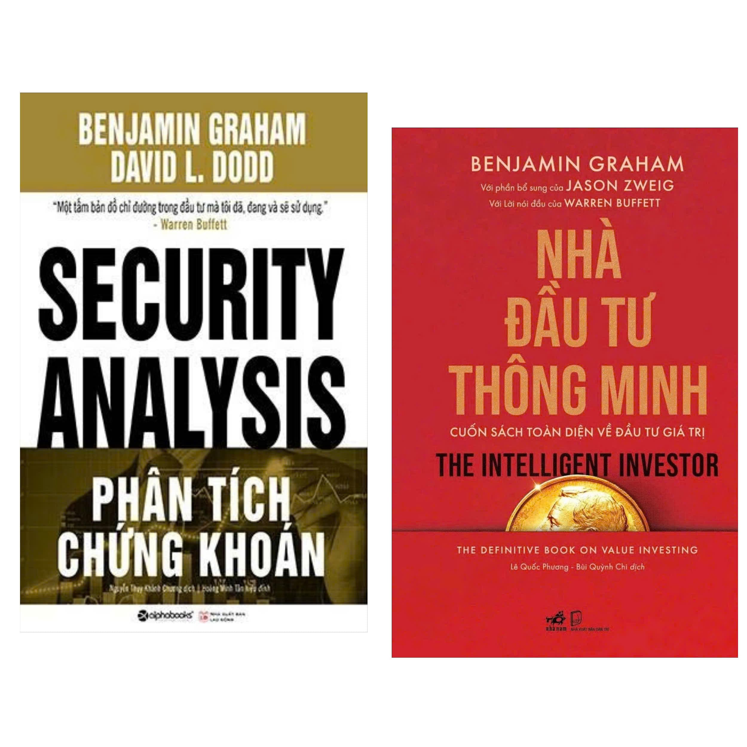 Combo Phân Tích Chứng Khoán Security Analysis Nhà Đầu Tư Thông Minh Tái Bản 2018 Bộ 2 Cuốn