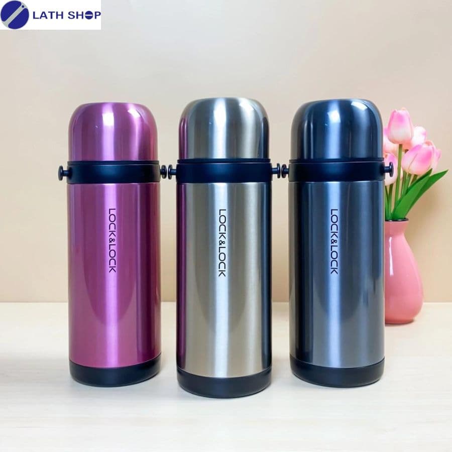 Bình giữ nhiệt LOCK&LOCK 1.000mL Easy Take LHC1439 Màu Xanh