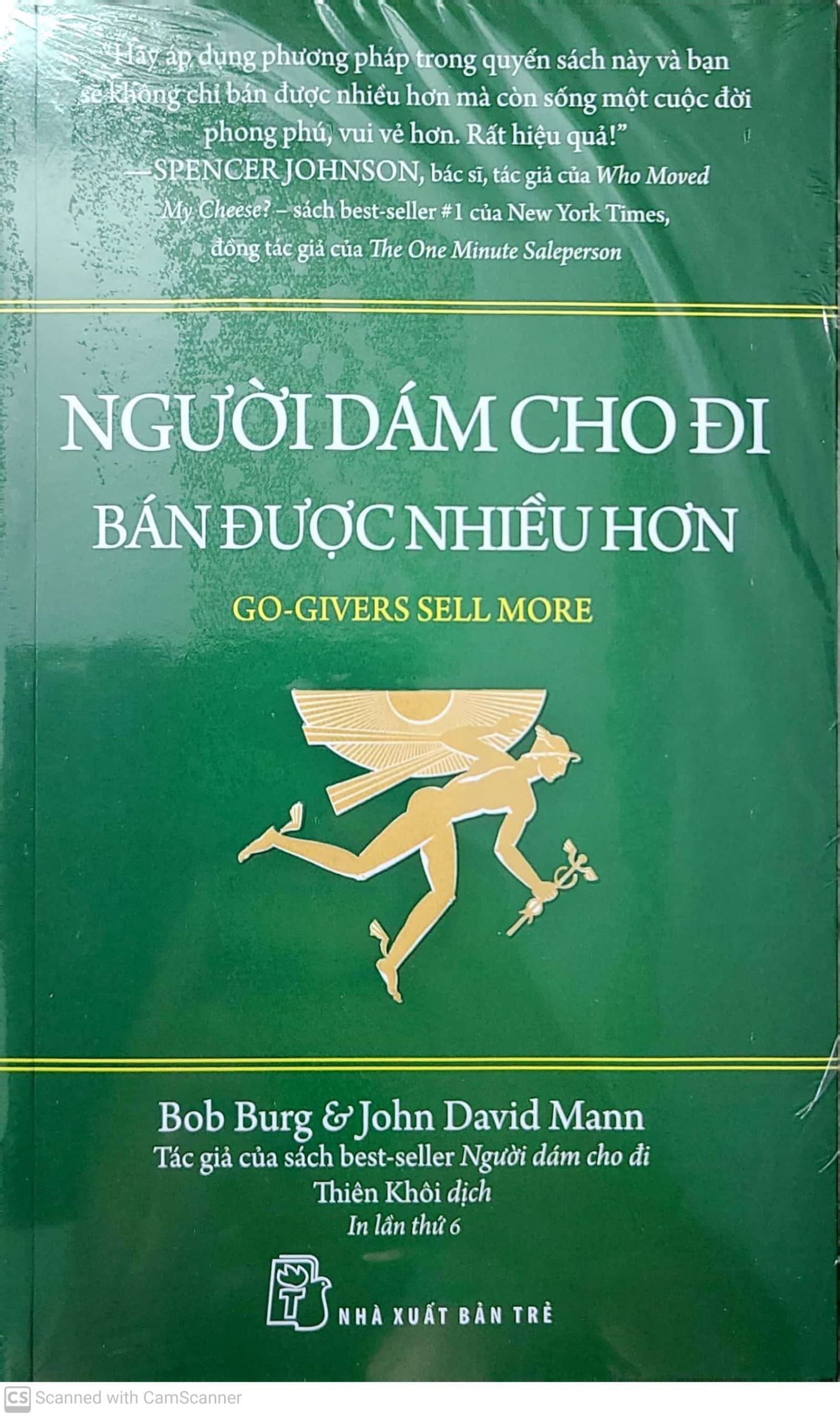 Sách Người Dám Cho Đi Bán Được Nhiều Hơn NXB Trẻ