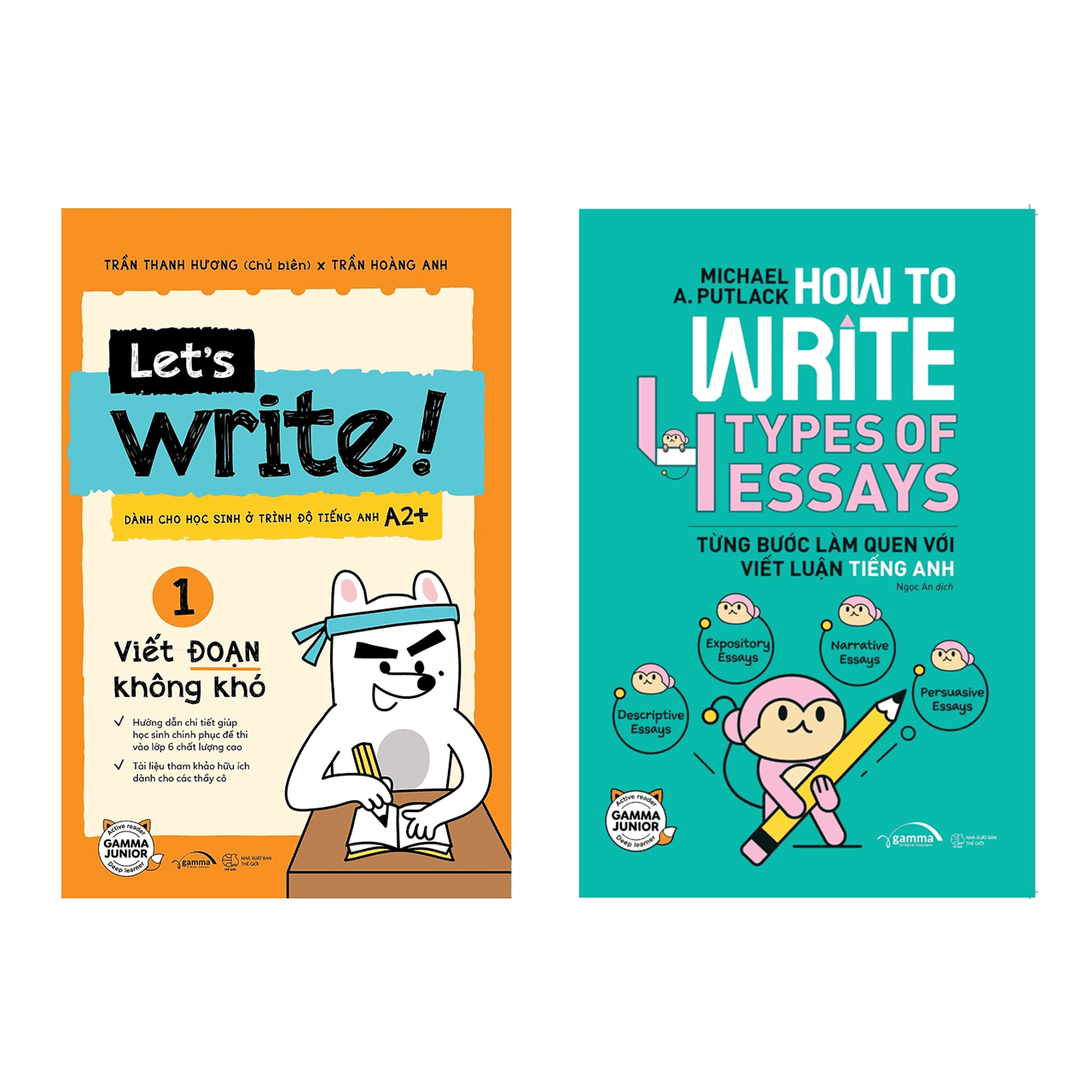 Combo Lets Write Viết Đoạn Không Khó Tập 1 Cơ Bản How To Write 4 Types Of Essays Từng Bước Làm Quen Với Viết Luận Tiếng Anh