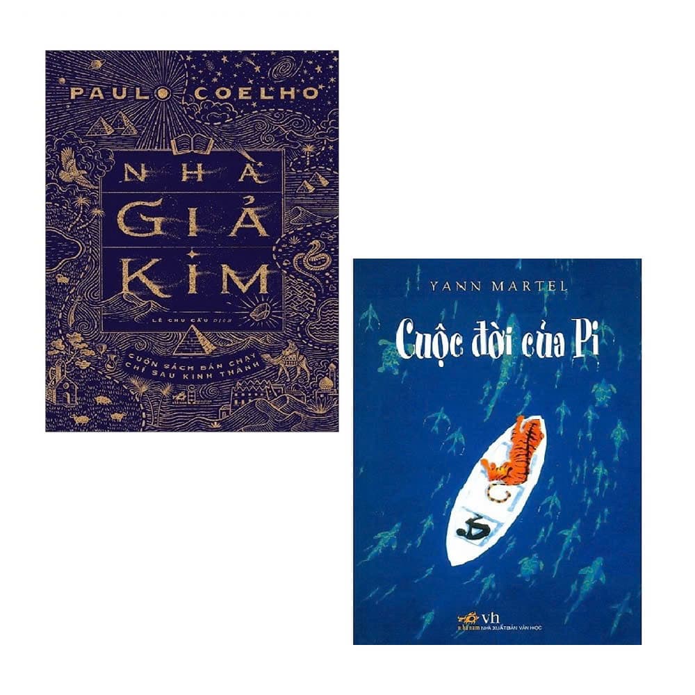 Sách Combo Nhà Giả Kim Cuộc Đời Của Pi Tái bản 2019