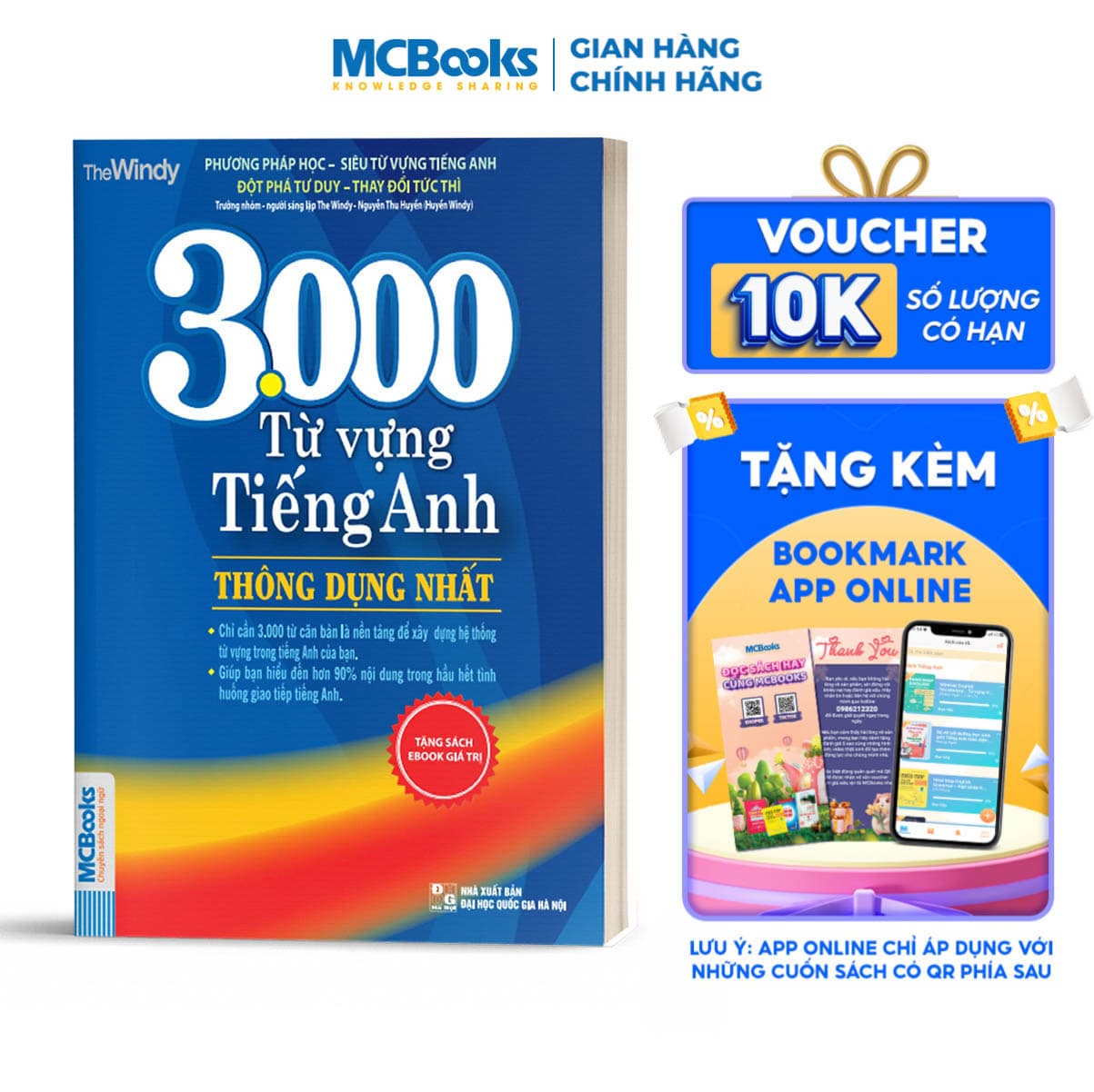 Sách 3000 Từ Vựng Tiếng Anh Thông Dụng Nhất Tái Bản