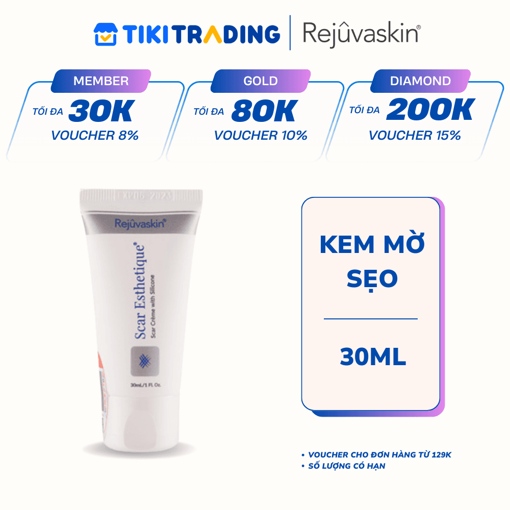 Kem giảm sẹo thâm sẹo rỗ sẹo lõm Scar Esthetique 30ml