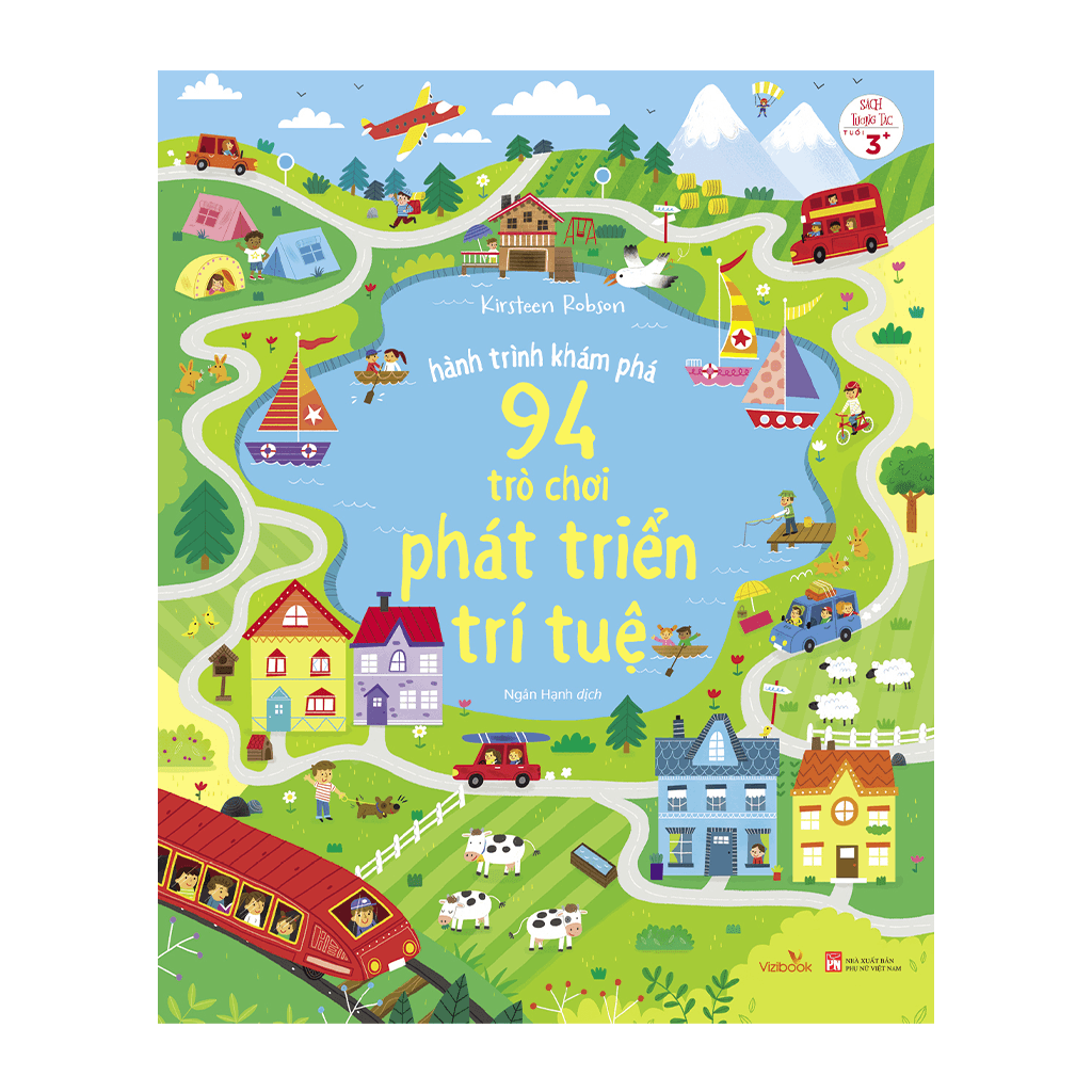 Sách Hành Trình Khám Phá 94 Trò Chơi Phát Triển Trí Tuệ