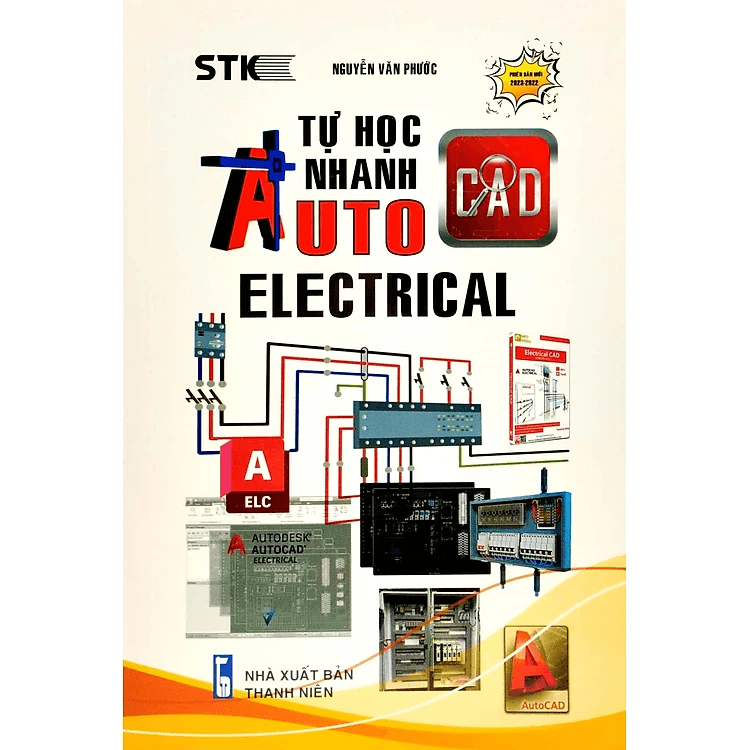 Sách Tự Học Nhanh AutoCAD Electrical Tặng Sổ tay Xương Rồng