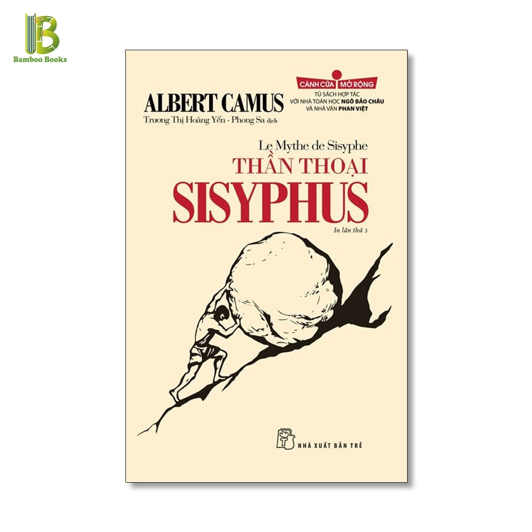 Sách Thần Thoại Sisyphus Albert Camus NXB Trẻ Bìa Mềm Tặng Kèm Bookmark Bamboo Books