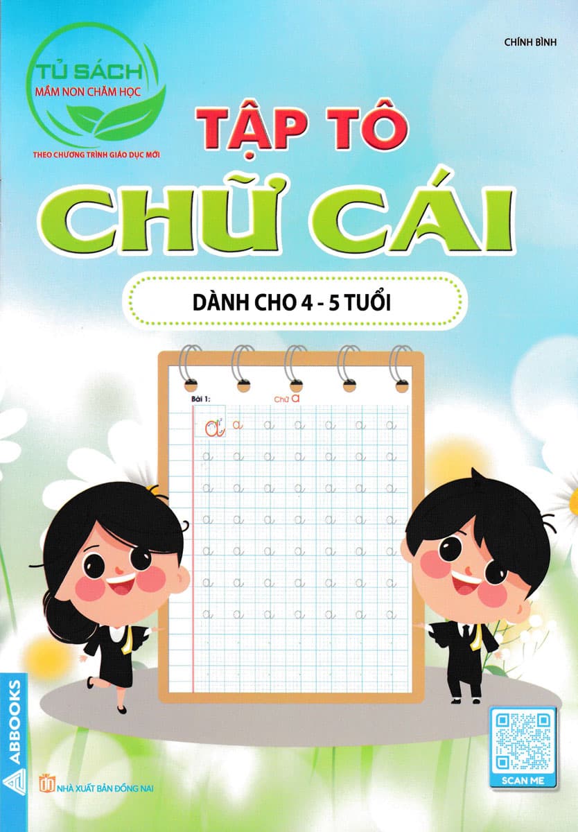 Tập Tô Chữ Cái Dành Cho 4 5 Tuổi ABB