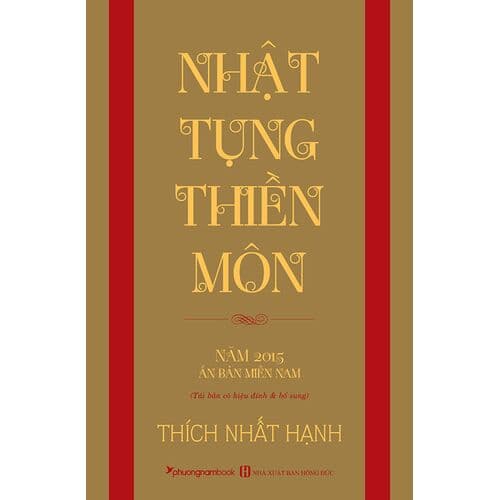 Sách Nhật Tụng Thiền Môn Tái Bản 2021 Tặng kèm Bookmark