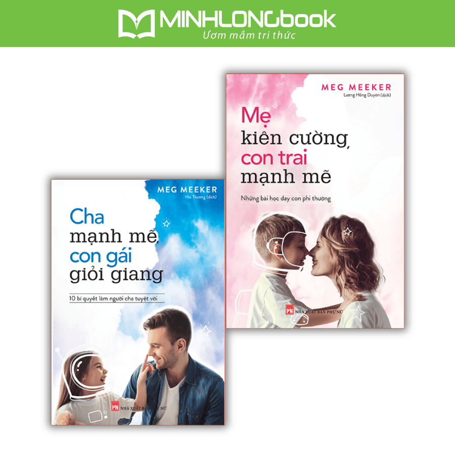 Combo Cha Mạnh Mẽ Con Gái Giỏi Giang Mẹ Kiên Cường Con Trai Mạnh Mẽ