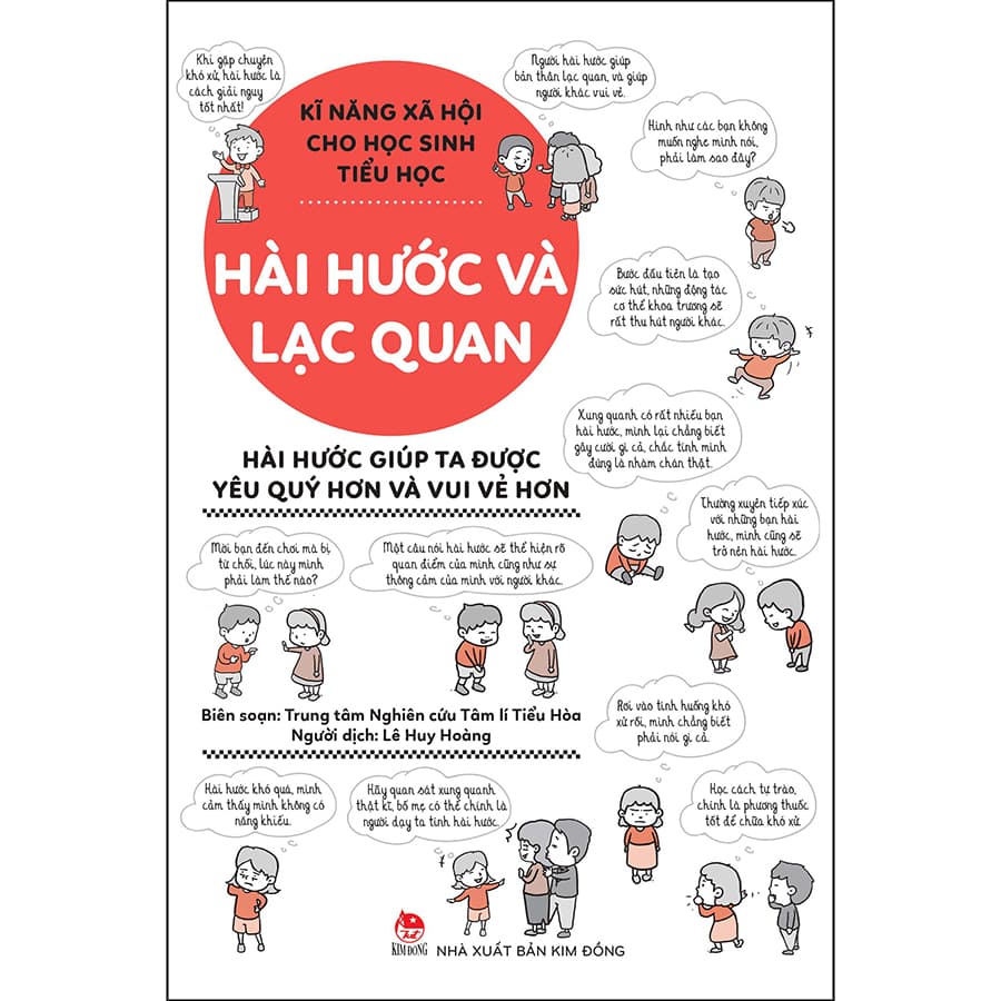 Sách Kĩ Năng Xã Hội Cho Học Sinh Tiểu Học Hài Hước Và Lạc Quan
