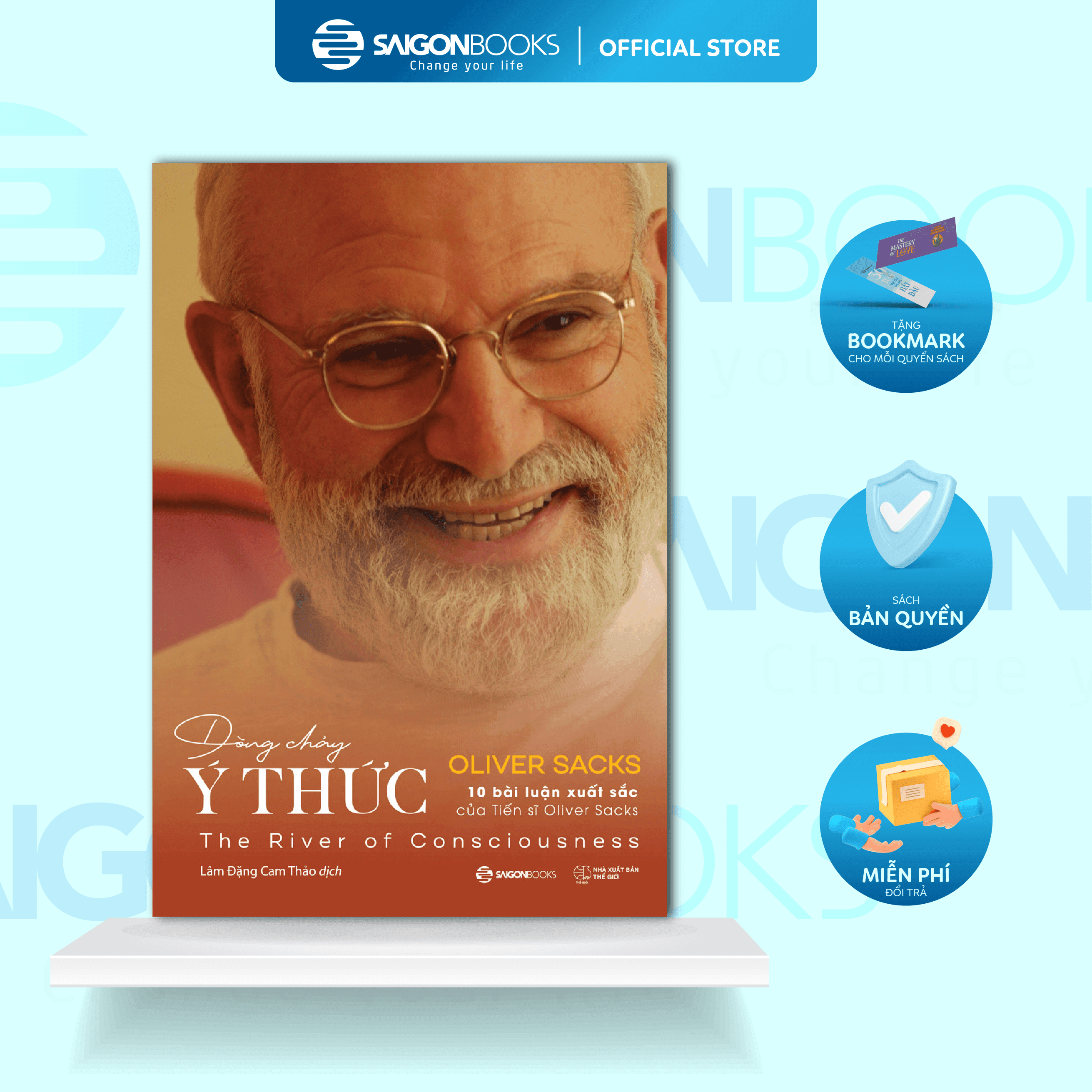 SÁCH Dòng chảy ý thức The River Of Consciousness Tác giả Oliver Sacks