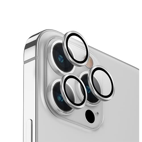 Kính UNIQ Optix Camera Lens Protector For iPhone 14 Pro 14 Pro Max Starlight Silver