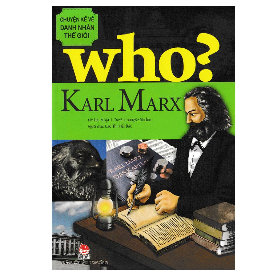 Sách Who Chuyện Kể Về Danh Nhân Thế Giới Karl Marx Tái Bản 2019