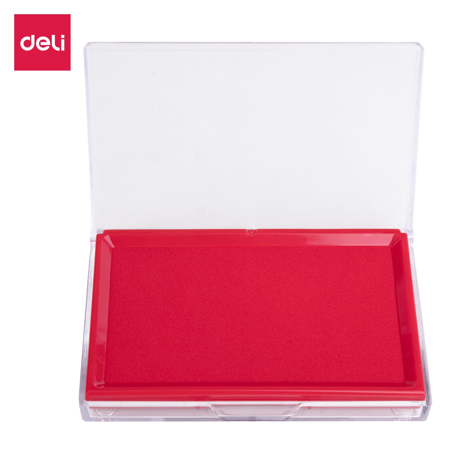 Khay Mực Dấu Deli 138X88X26 Mm Đỏ E9864