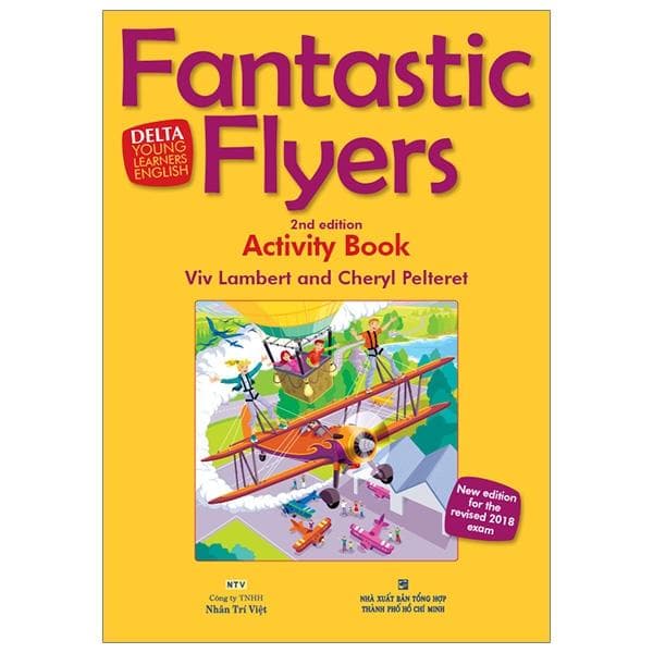 Sách Fantastic Flyers 2nd Edition Activitys Book Kèm CD Hoặc File MP3