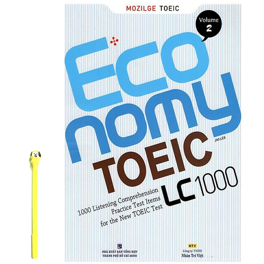 Sách Economy TOEIC LC1000 Volume 2 Tặng Kèm Viết