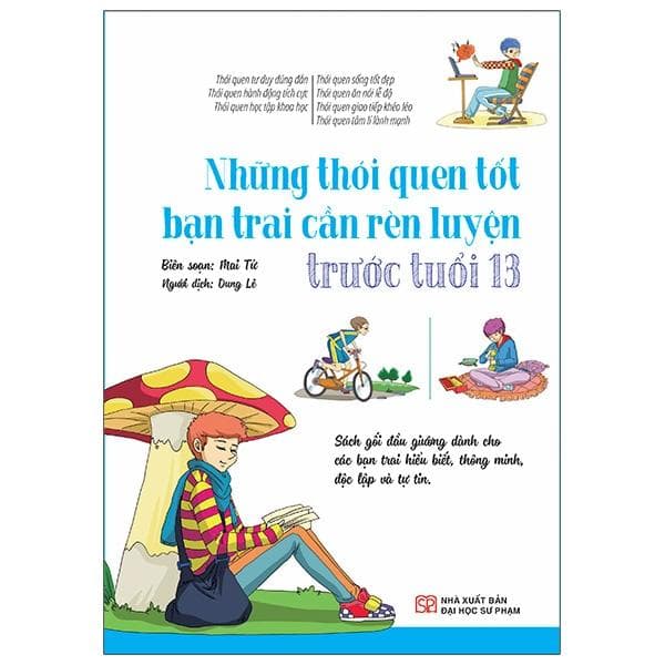 Sách Những Thói Quen Tốt Bạn Trai Cần Rèn Luyện Trước Tuổi 13