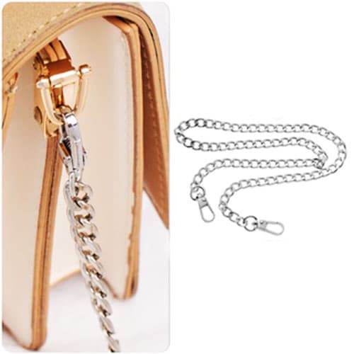 Dây đeo túi xách titan chain xích dây thay thế túi xách làm túi xách DIY sành điệu nhiều size 120 cm