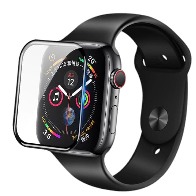 Miếng dán cường lực 3DNillin AW Cho Apple Watch 44mm Chống va đập Độ nét Full HD chống vân tay Đen