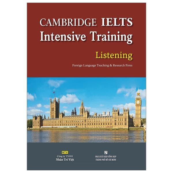 Sách Cambridge Ielts Intensive Training Listening Kèm file MP3