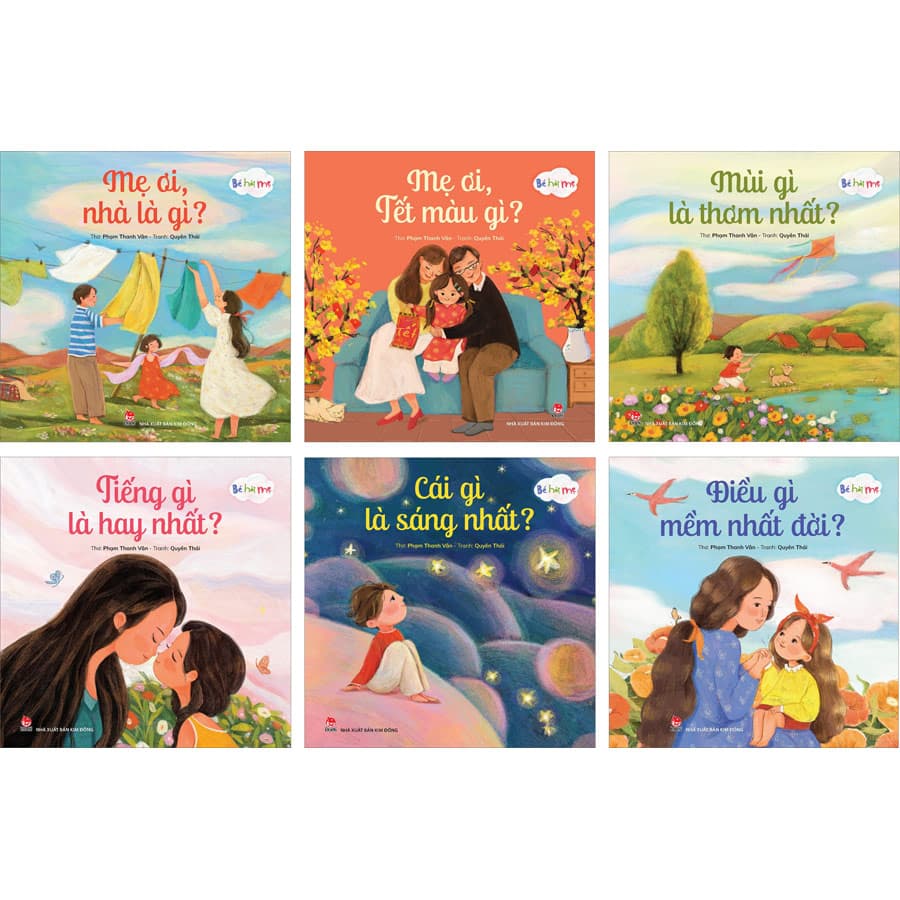 Combo Bé Hỏi Mẹ 6 Cuốn