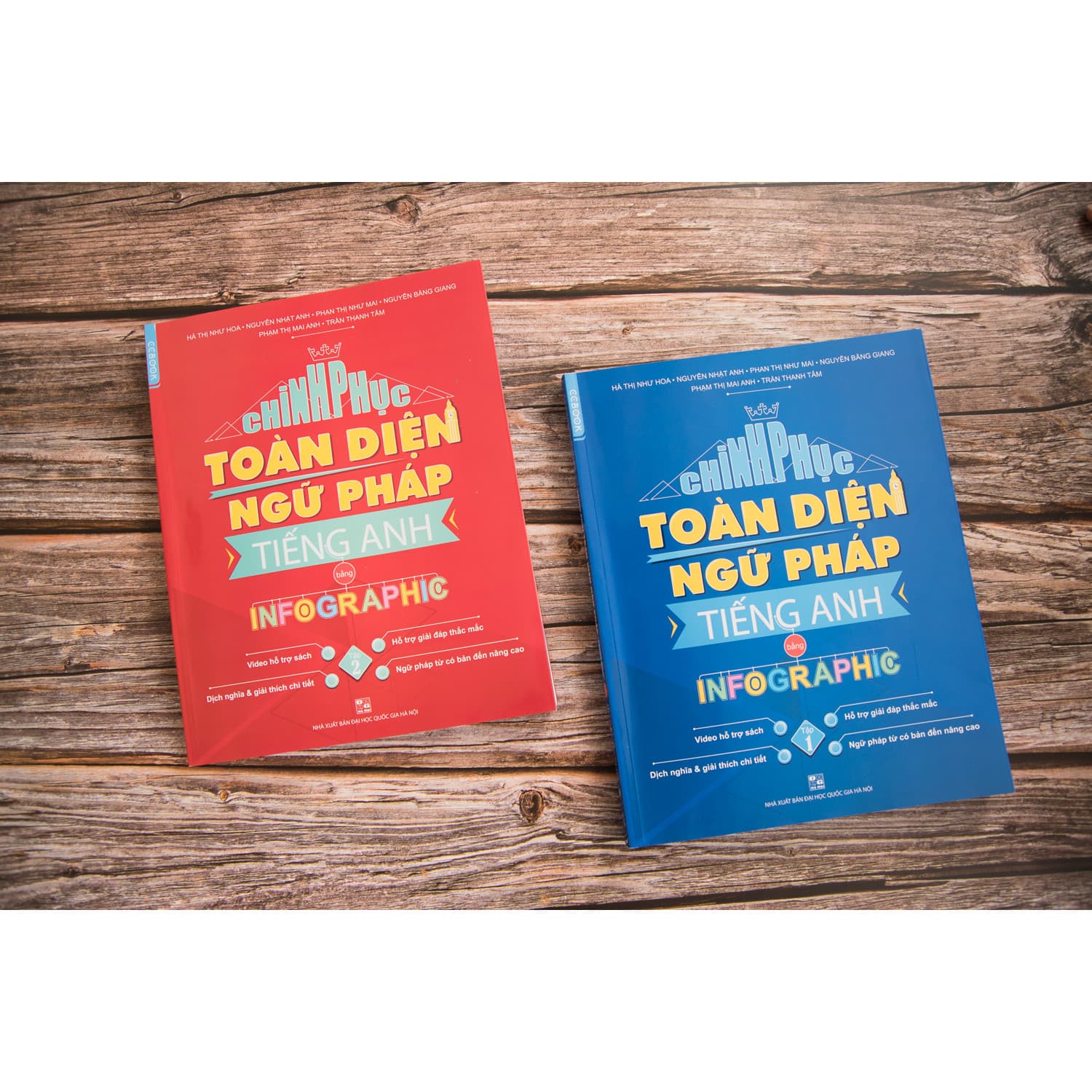 Sách Bộ Chinh Phục Toàn Diện Ngữ Pháp Tiếng Anh Bằng INFOGRAPHIC