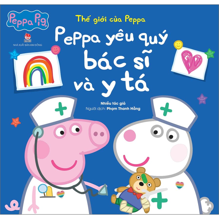 Sách Thế Giới Của Peppa Peppa Yêu Quý Bác Sĩ Và Y Tá