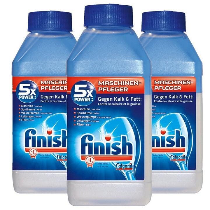 Nước vệ sinh bảo trì máy rửa bát Finish Đức 250ml vệ sinh máy finish
