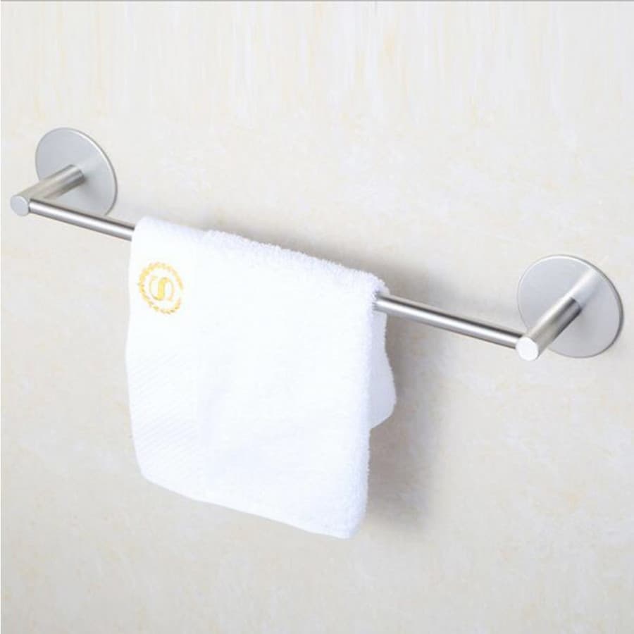 Thanh treo khăn tắm quần áo dán tường inox 304 Hobby Home Decor TT 55cm