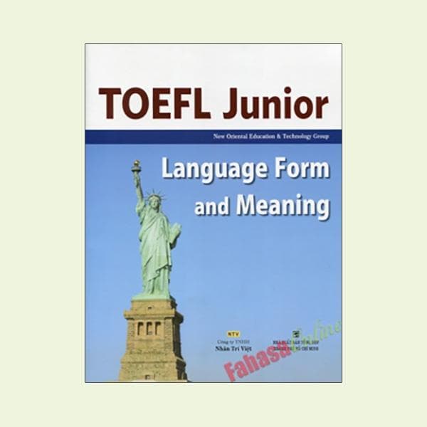 Sách TOEFL Junior Listening Language Form And Meaning Không CD