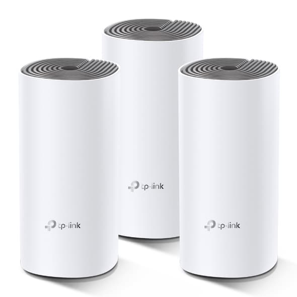 Bộ Phát Wifi Mesh Băng Tần Kép TP Link Deco E4 AC1200 MU MIMO 3 pack