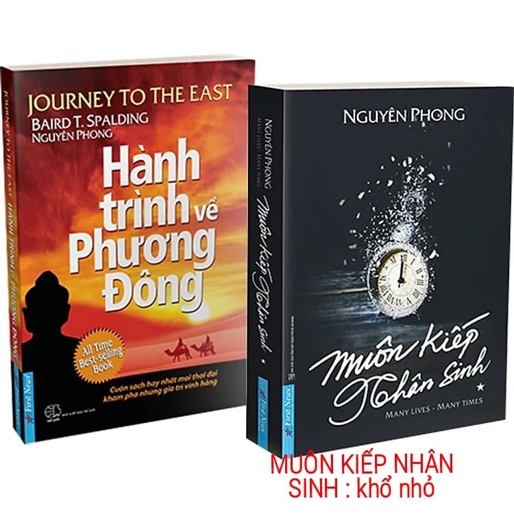 Combo 2 Cuốn Muôn Kiếp Nhân Sinh Hành Trình Về Phương Đông