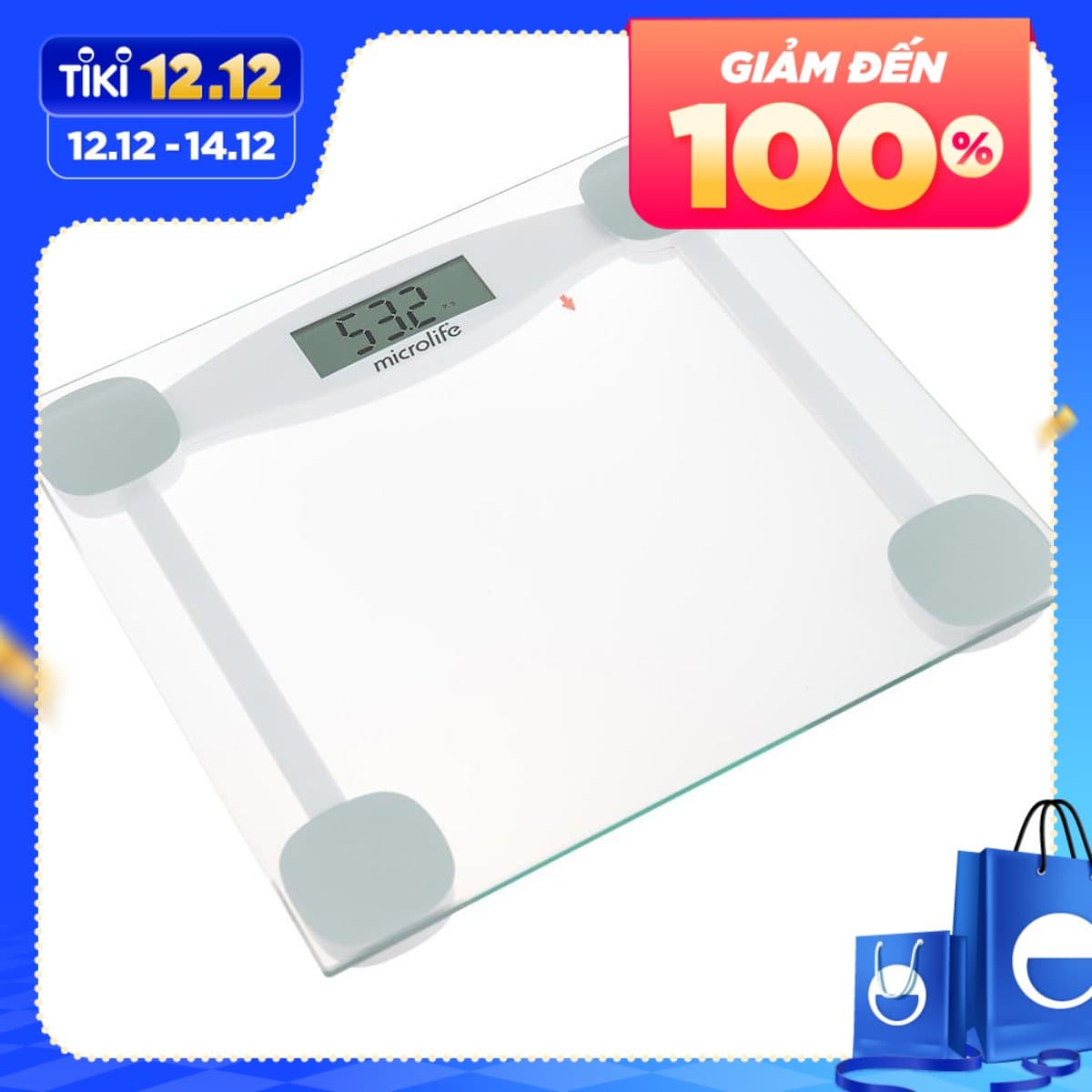 CÂN SỨC KHỎE ĐIỆN TỬ MICROLIFE WS50A