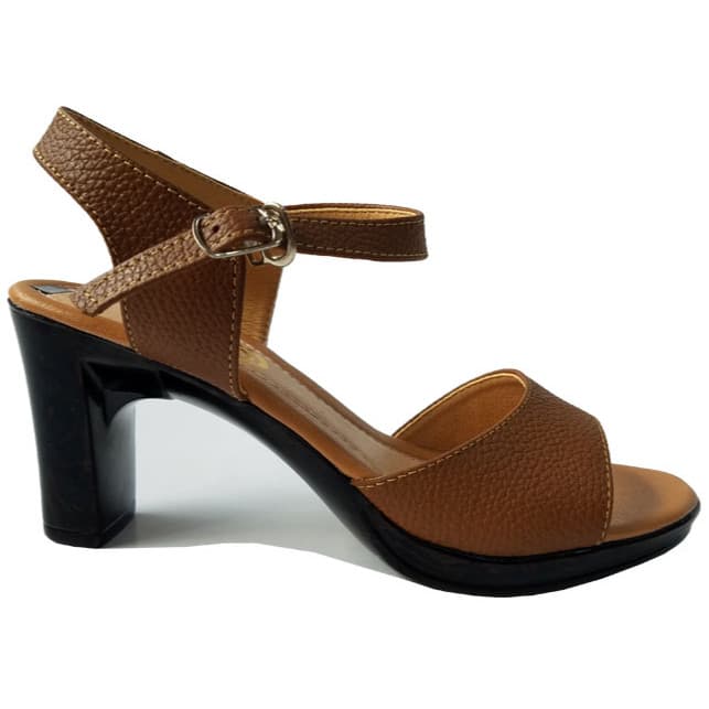 Giày Sandal Cao Gót Da Bò BIGGBEN SDCG68 35