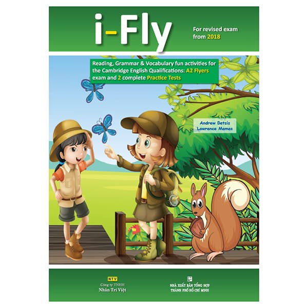 Sách I Fly For Revised Exam From 2018 A2 Flyers Exam And 2 Complete Practice Tests Kèm file MP3