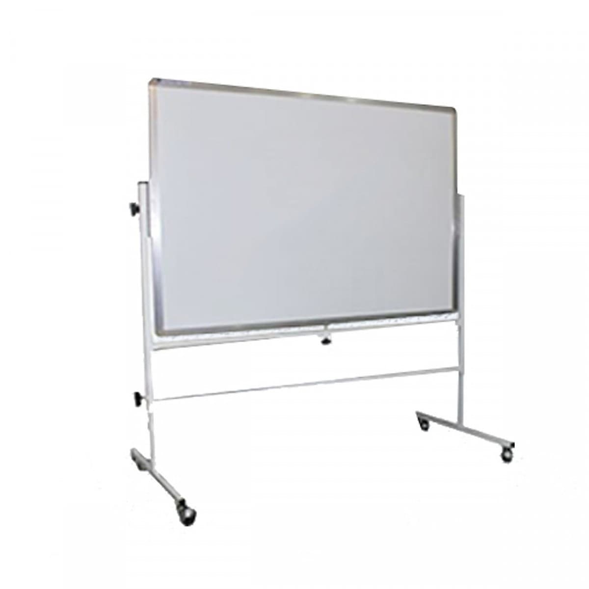 Bảng di động 2 mặt viết bút lông Poly trắng kẻ ô ly BVC 1 0x1 2m