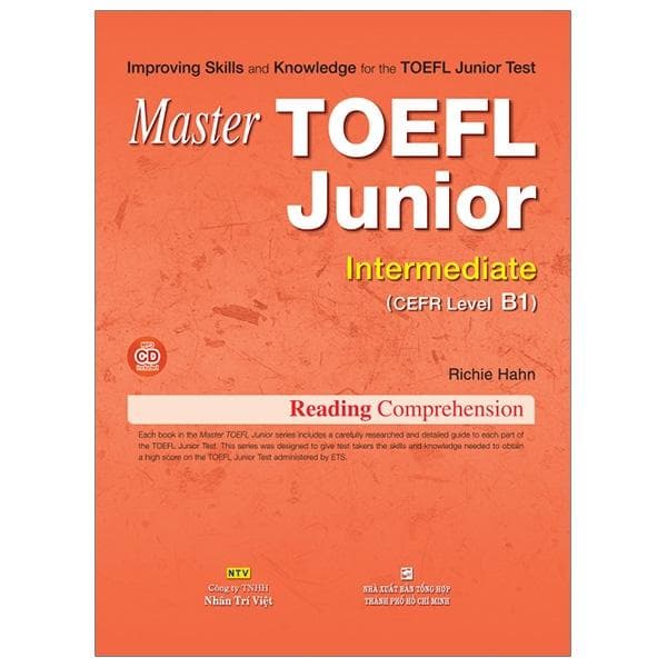 Master Toefl Junior Intermediate Reading Comprehension Kèm Cd 2019