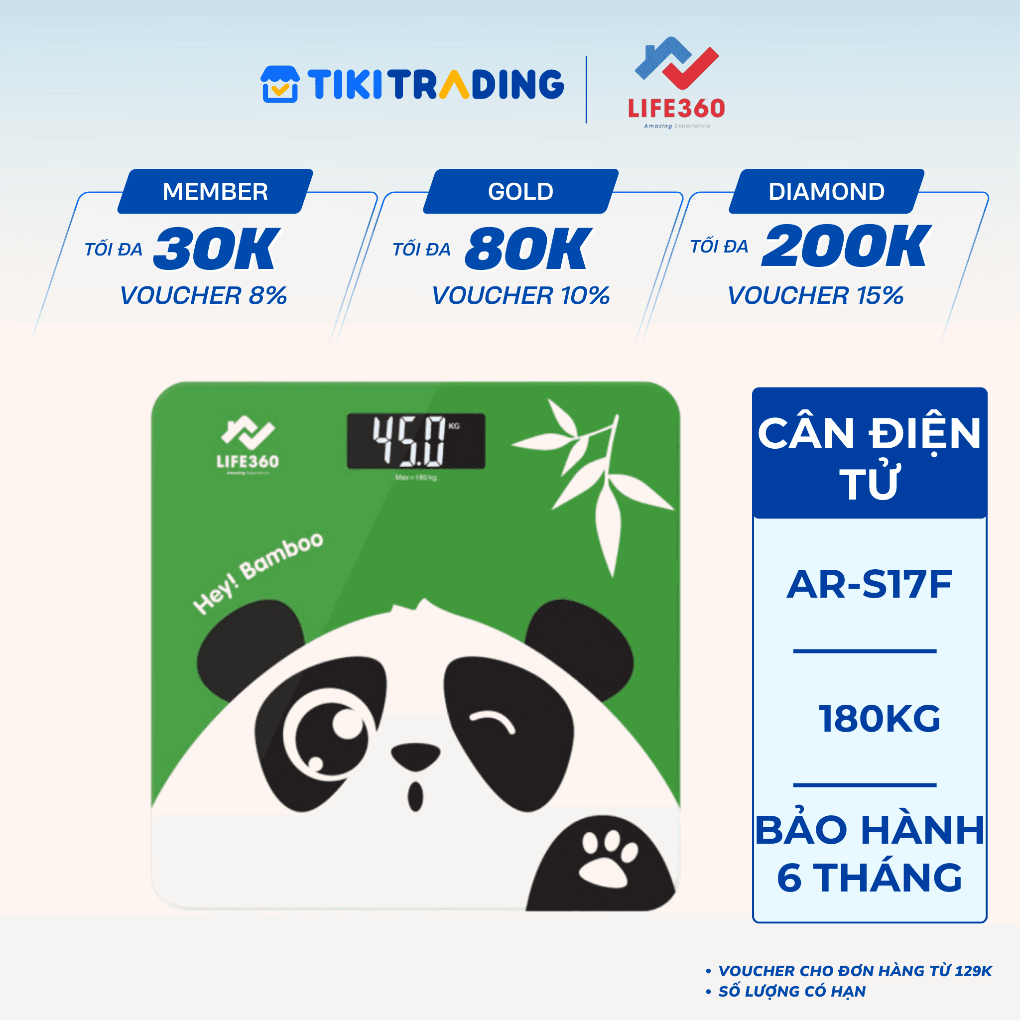 Cân sức khỏe Life360 AR S17F