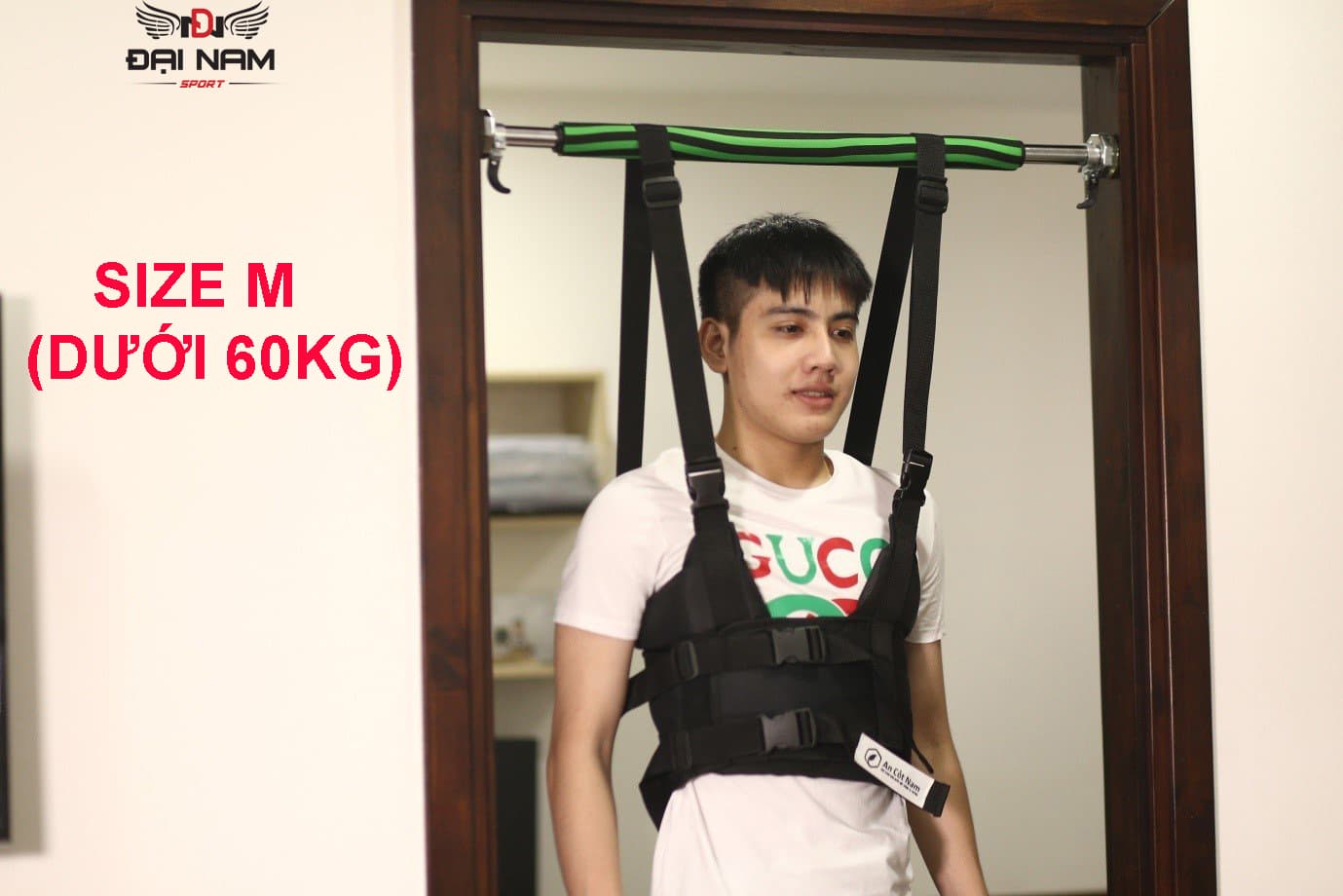 Đai Treo Kéo Giãn Cột Sống Chữa Thoát Vị Đĩa Đệm Đại Nam Sport Thế Hệ Mới Chưa Kèm Xà M