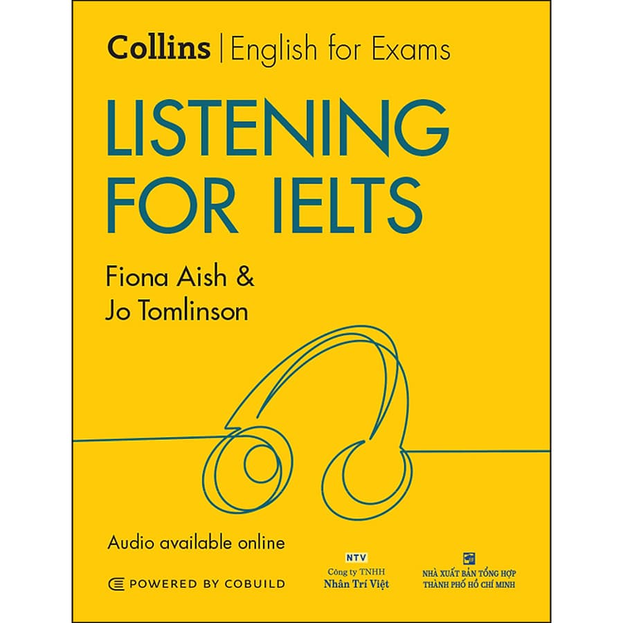 Sách Collins Listening For IELTS Ấn Bản Mới Quét Mã Qr Để Nghe File Mp3