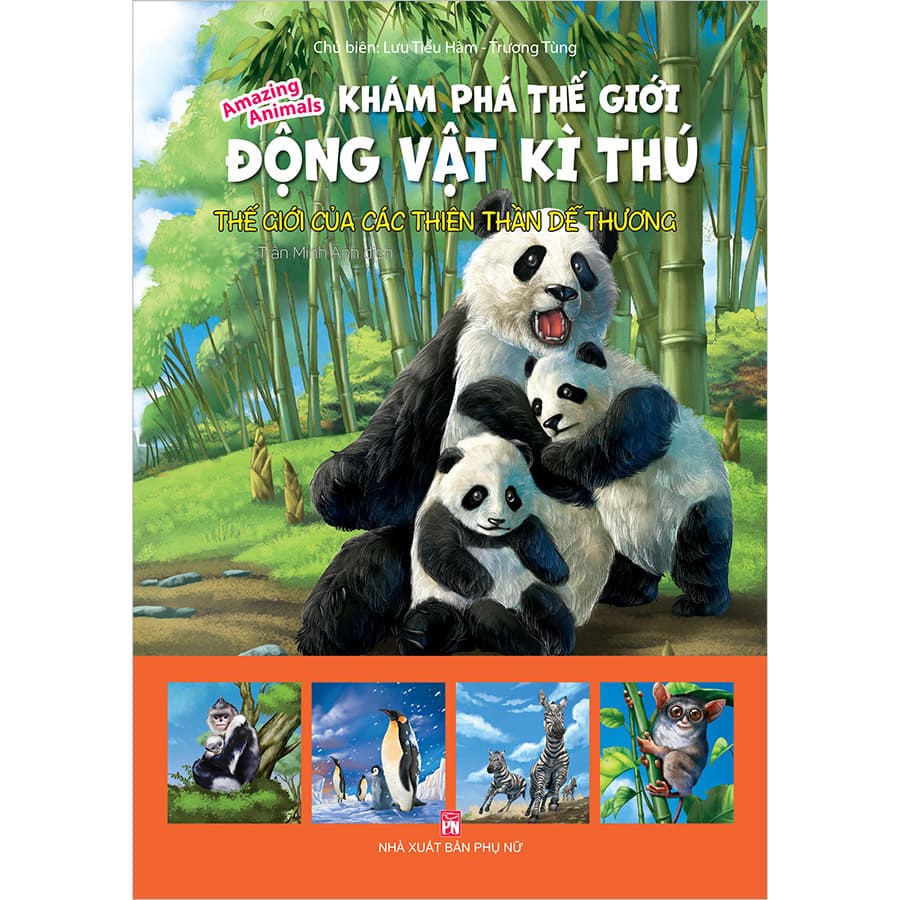 Sách Khám Phá Thế Giới Động Vật Kì Thú Thế Giới Của Các Thiên Thần Dễ Thương