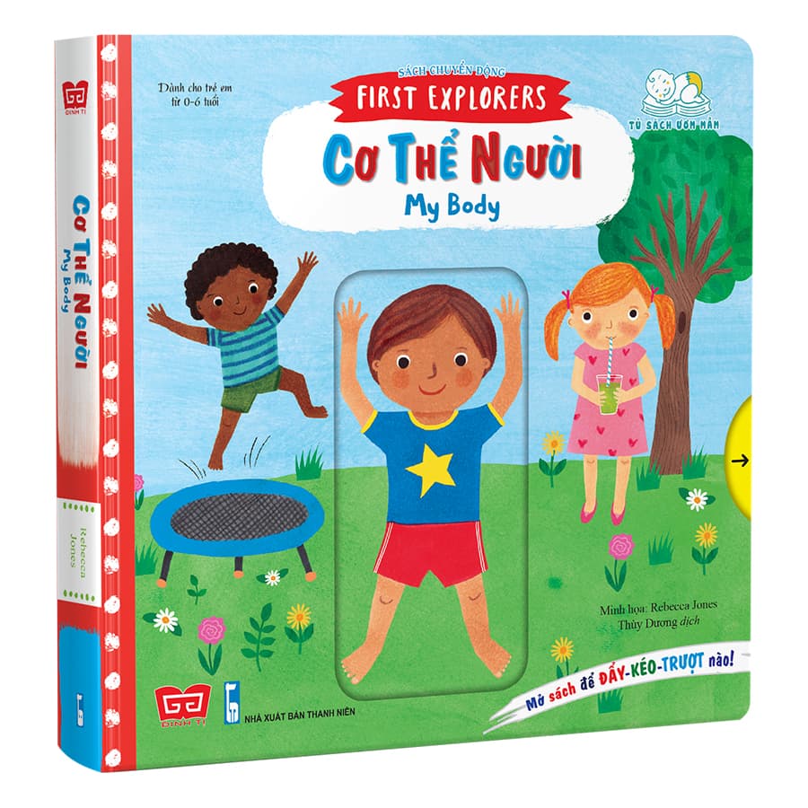 Sách Tương Tác Sách Chuyển Động First Explorers My Body Cơ Thể Người